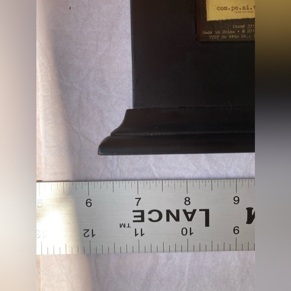 NEW Three Glass Picture Photo Frame Wood - Picture 5 of 7